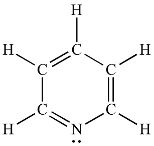 Pyridine Lewis structure