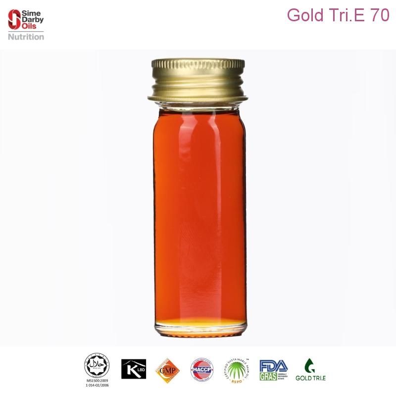 Gold Tri.E 70 Tocols Sustainable Vitamin E Tocotrienol Oil for Supplement