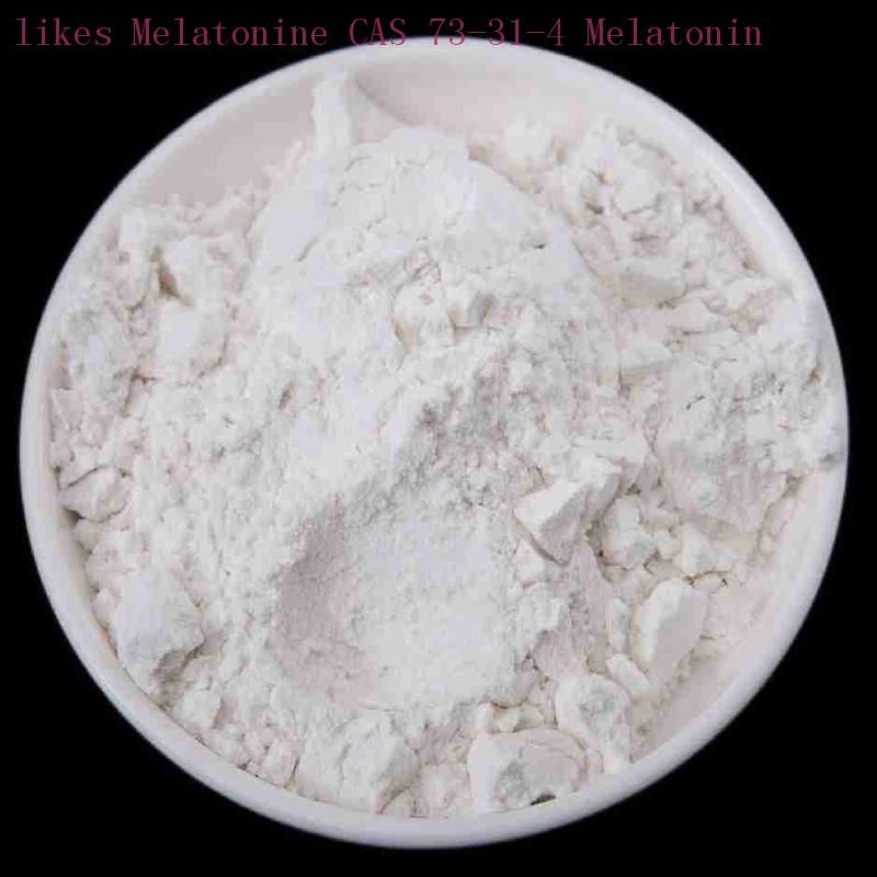 factory supply Melatonin 99% Purity Melatonine powder  for Well Sleep mel