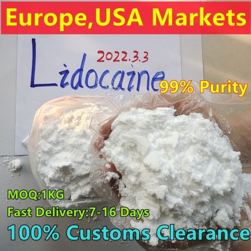 Lidocaine Factory Sell CAS 137-58-6 Lidocaine base 100% Through Customs whatsapp +8615512120776