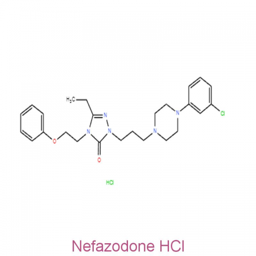 Nefazodone HCl 98% White Powder cas 82752-99-6 Evergreen EGC-Nefazodone HCl