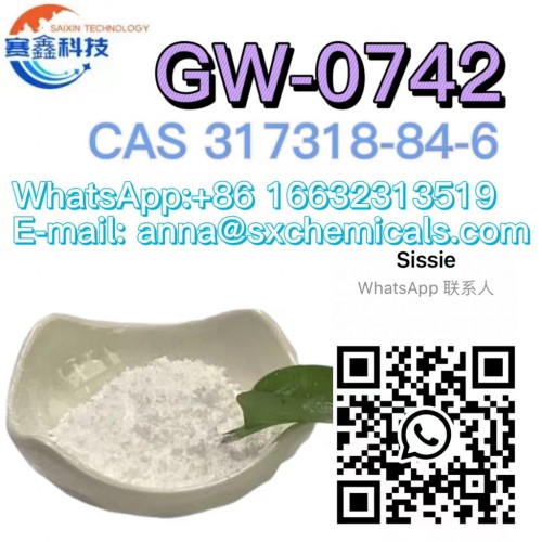 Factory direct sales GW0742 GW-0742 CAS 317318-84-6 C21H17F4NO3S2 With Best Price And Large Stock