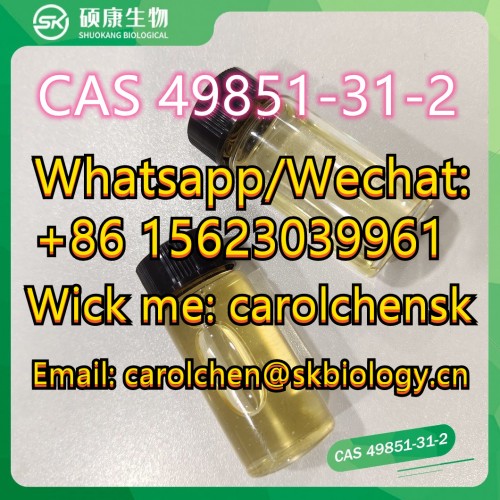 CAS 49851-31-2  2-Bromo-1-phenyl-1-pentanone with sample free russia