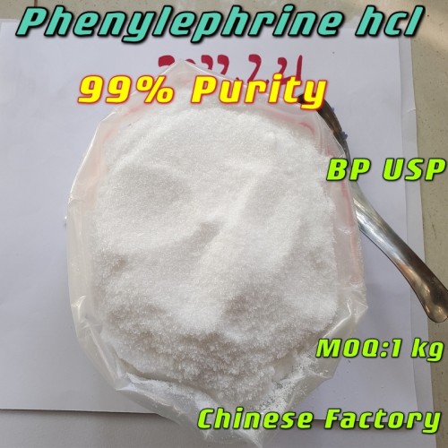 Top quality CAS61-76-7 (R)-Phenylephrine Hydrochlorid