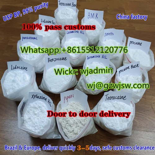 99.9% Purity Tetracaine /Lidocaine /Procaine /Benzocaine/ Xylazine/Levamisole/BMK/Pmk HCl With Safe Customs Clearance Local Anesthetic Powder 100% Safe Shipping