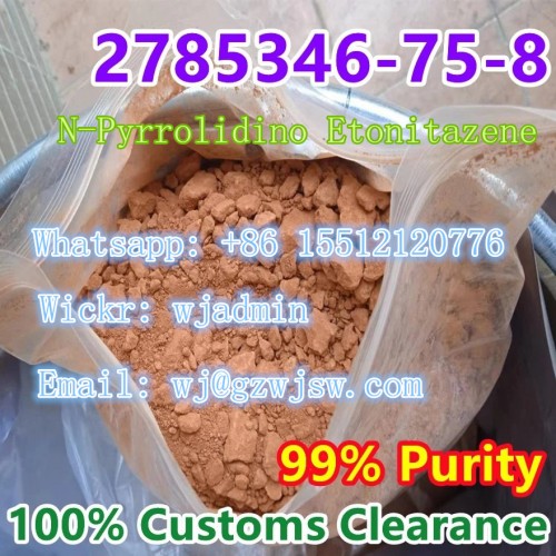 Wanjiang Supply 99% High Purity CAS 2785346-75-8 N-Pyrrolidino Etonitazene/Etonitazepyne with Fast Delivery
