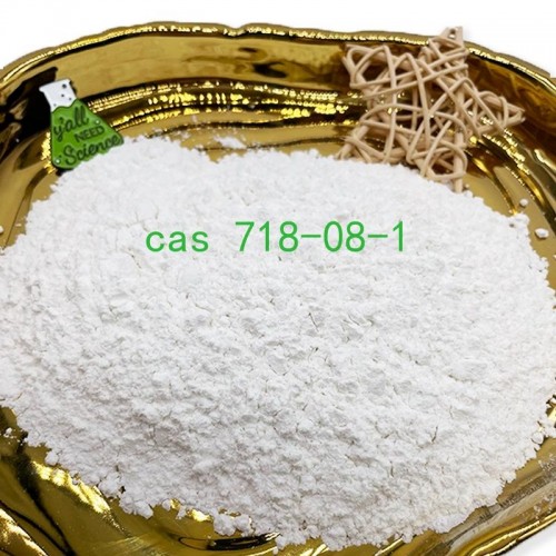 Top purity Reliable quality Best price cas 718-08-1 in stock with fast delivery 99% white powder 718-08-1 CRM