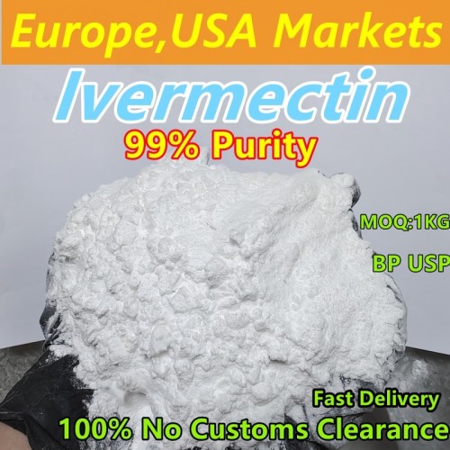 USA European Markets,99% Purity Ivermectin Powder Cas:70288-86-7 Safe Customs Clearance