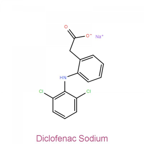 Diclofenac Sodium 99% Factory price White Powder cas 15307-79-6 Diclofenac sodium