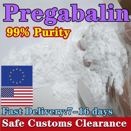 Door to Door,99% Purity Pregabalin Powder 148553-50-8,Fast Delivery