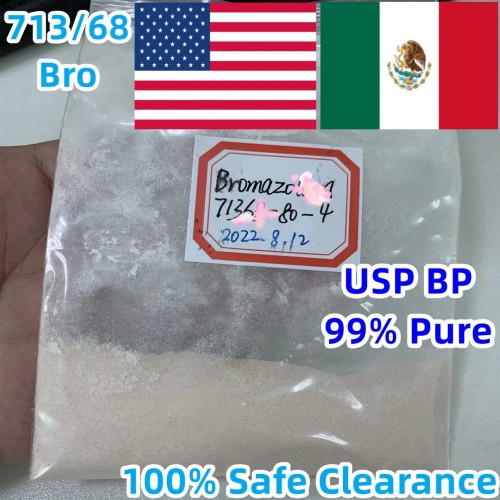 Research Chemical China Factory 99% Pure Bromazolam Powder cas 71368-80-4 100% Pass Customs