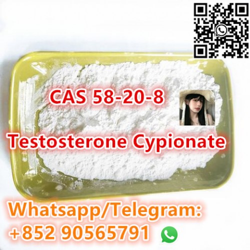 Top quality Testosterone Cypionate CAS 58-20-8 with Safe Delivery
