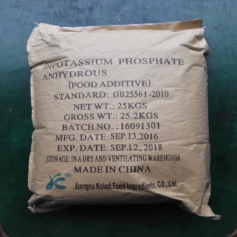 Dipotassium  Phosphate used in food with GMP,ISO,KOSHER,HALAL