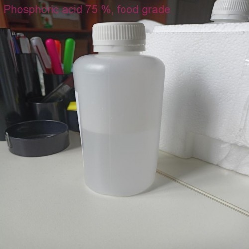 Phosphoric acid 75%, food grade (colorless)
