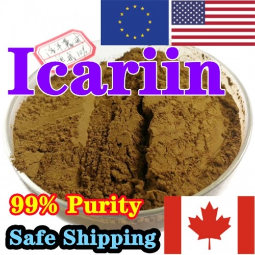High Quality Icariin Sex Powder Cas:489-32-7 Safe Customs Clearance