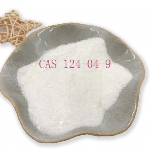 high purity best Price Adipic acid 99.6% powder CAS124-04-9 crm  factory stock free sample