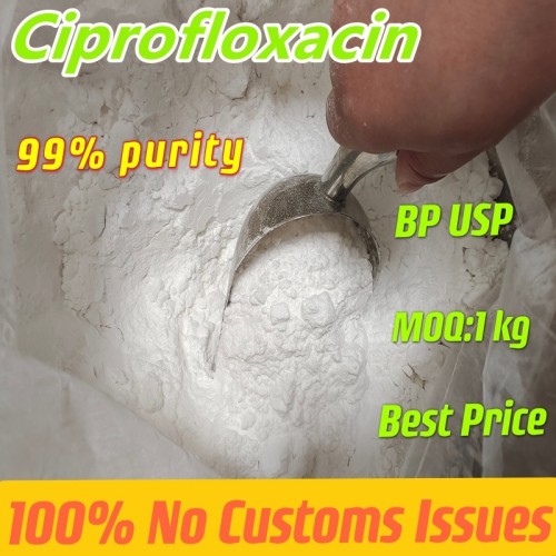 USA European Markets,99% Purity Ciprofloxacin Powder Cas:85721-33-1,100% Safe Customs Clearance
