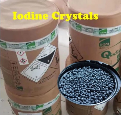 High Purity 7553-56-2 Iodine Crystals 99% Pure with Fast Delivery in Australia warehouse