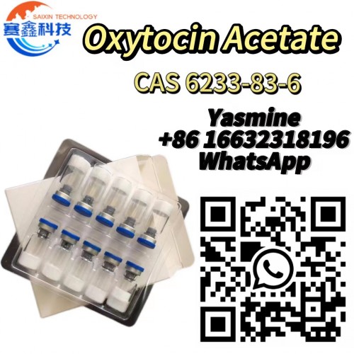 High Purity  99.0%  Oxytocin Acetate CAS 6233-83-6 C45H70N12O14S2